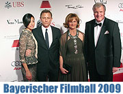 36. Deutscher Filmball 2008 am 17.01.2009 im Münchener Hotel Bayerischen Hof "007" Daniel Craig und Bushido auf dem roten Teppich beim Deutschen Filmball (Foto: MartiN Schmitz)